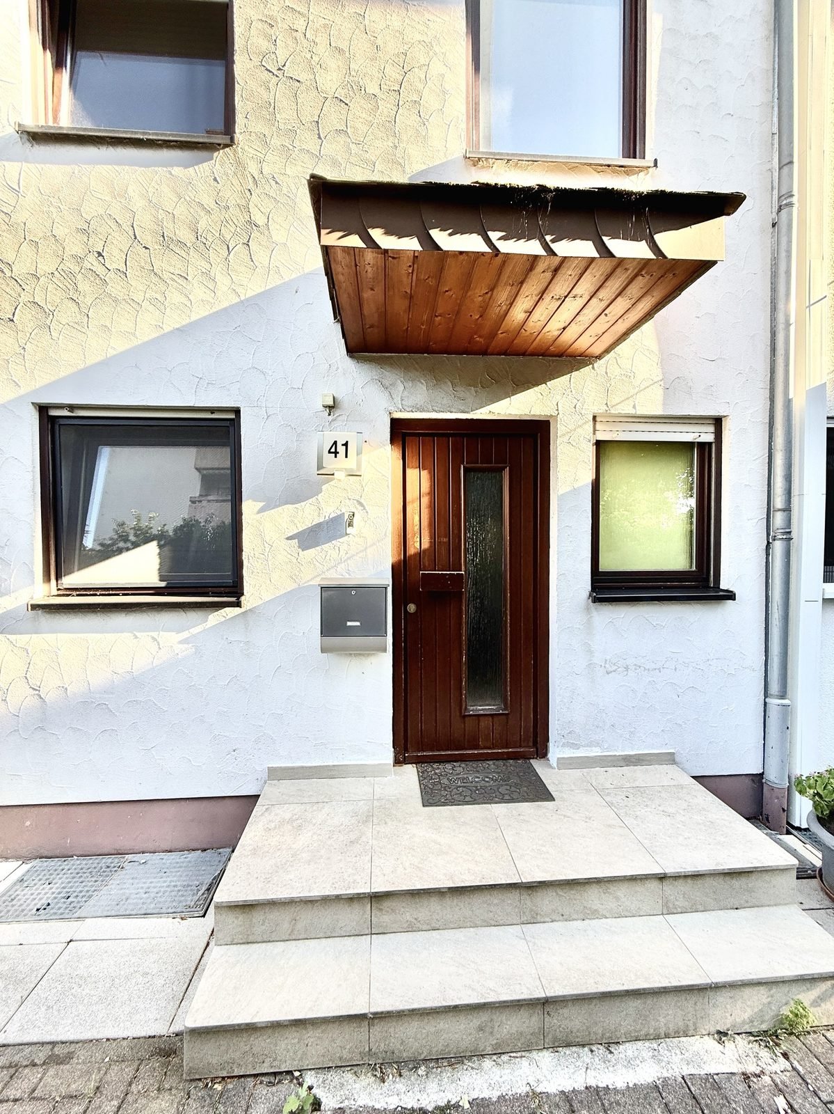 Reihenmittelhaus Leimen - Hauseingang